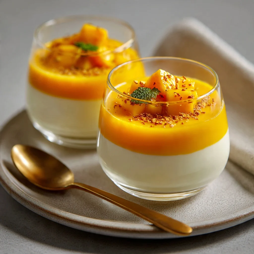 Mango Panna Cotta: The Best Dessert You’ll Love Mango Panna Cotta