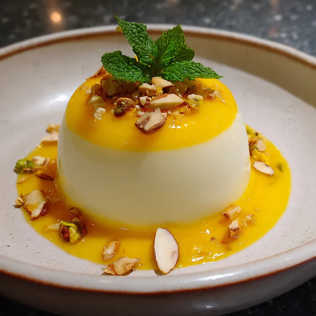 Mango Panna Cotta: The Best Dessert You’ll Love Mango Panna Cotta