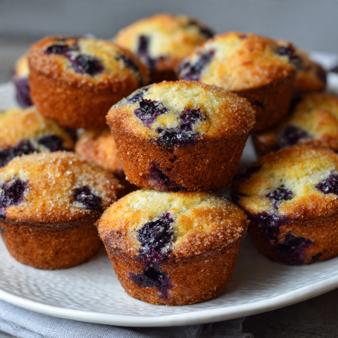 Mini Blueberry Muffins