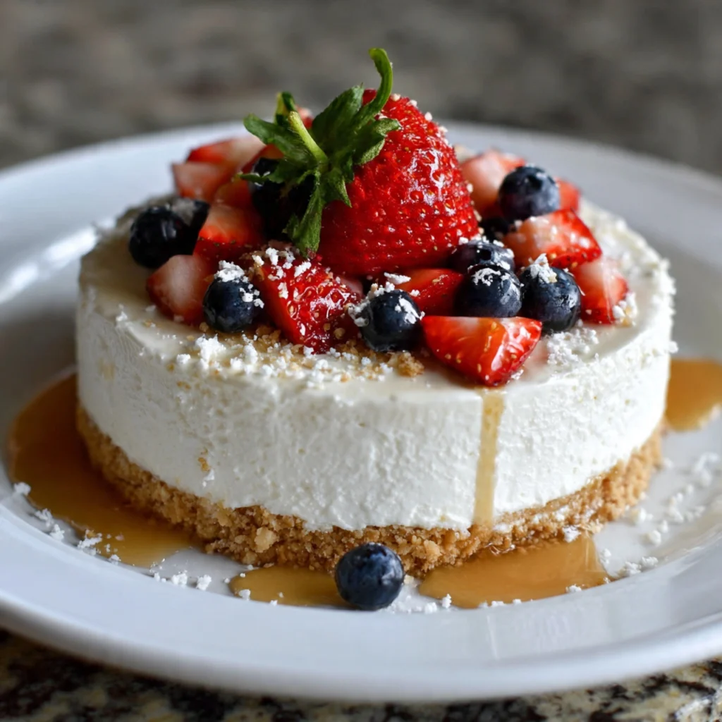 No-Bake Cheesecake
