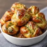 Pesto Garlic Butter Soft Pretzel Knots
