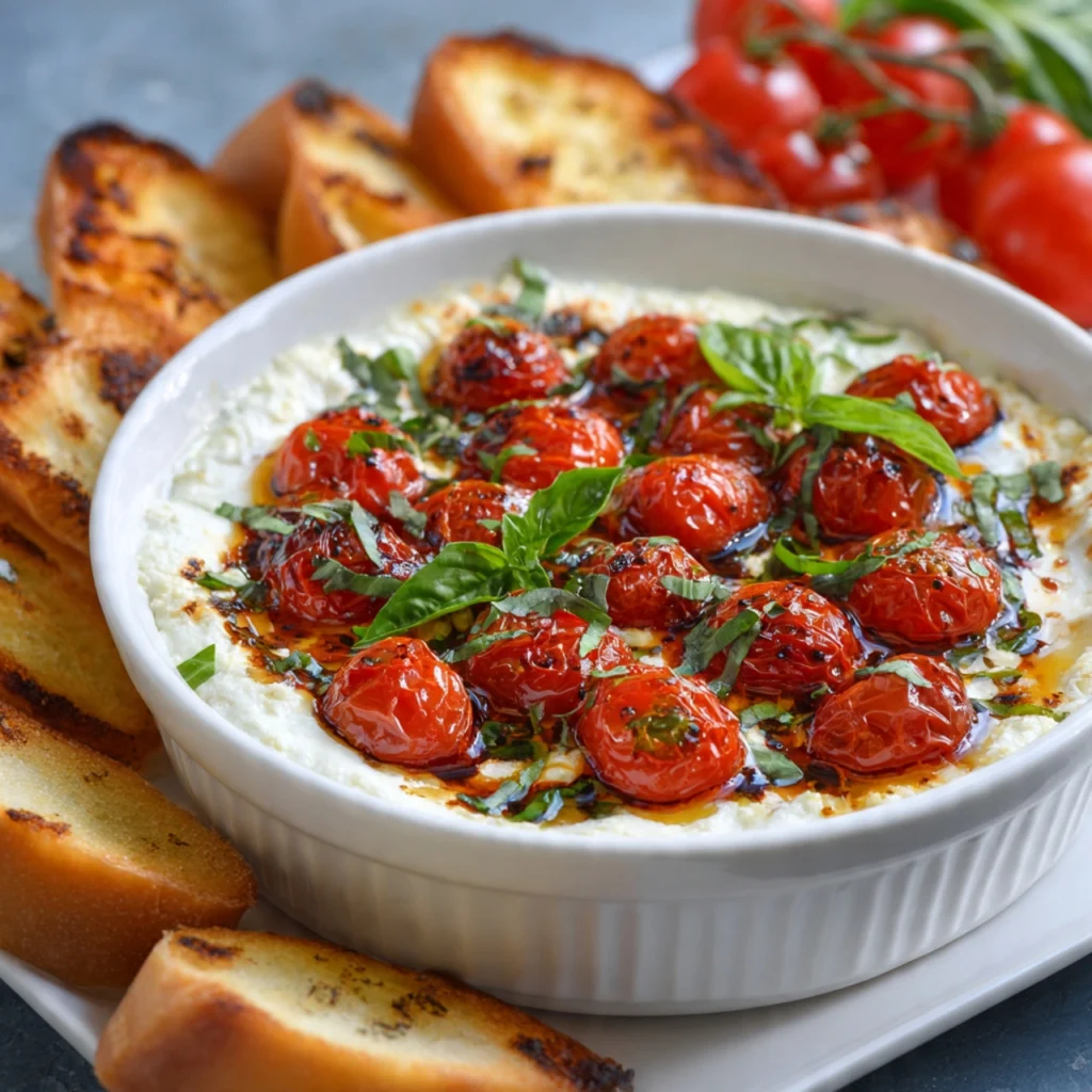 Roasted Garlic Caprese Dip: The Viral Party Hit You’ll Love Roasted Garlic Caprese Dip