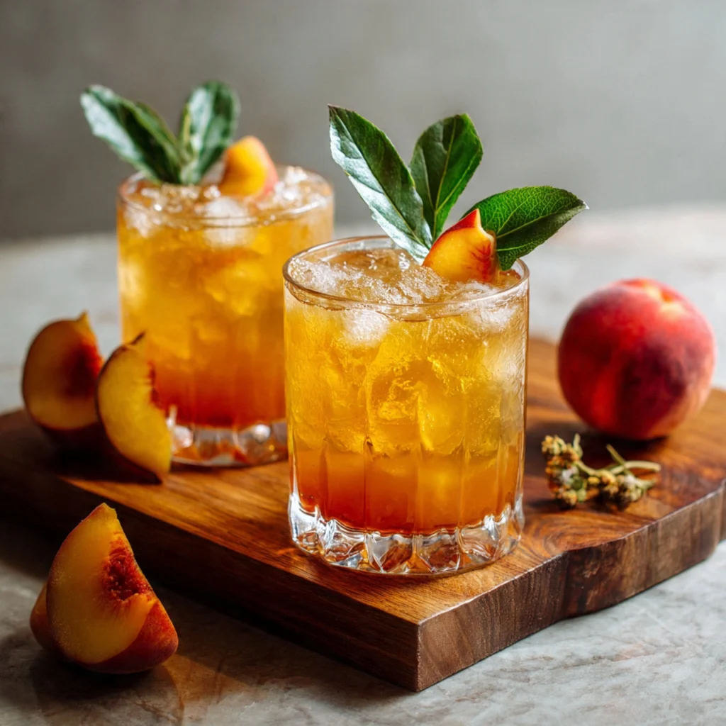 Southern Peach Tea