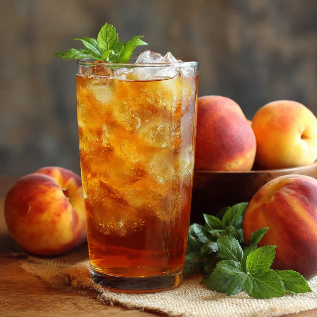 Southern Peach Tea