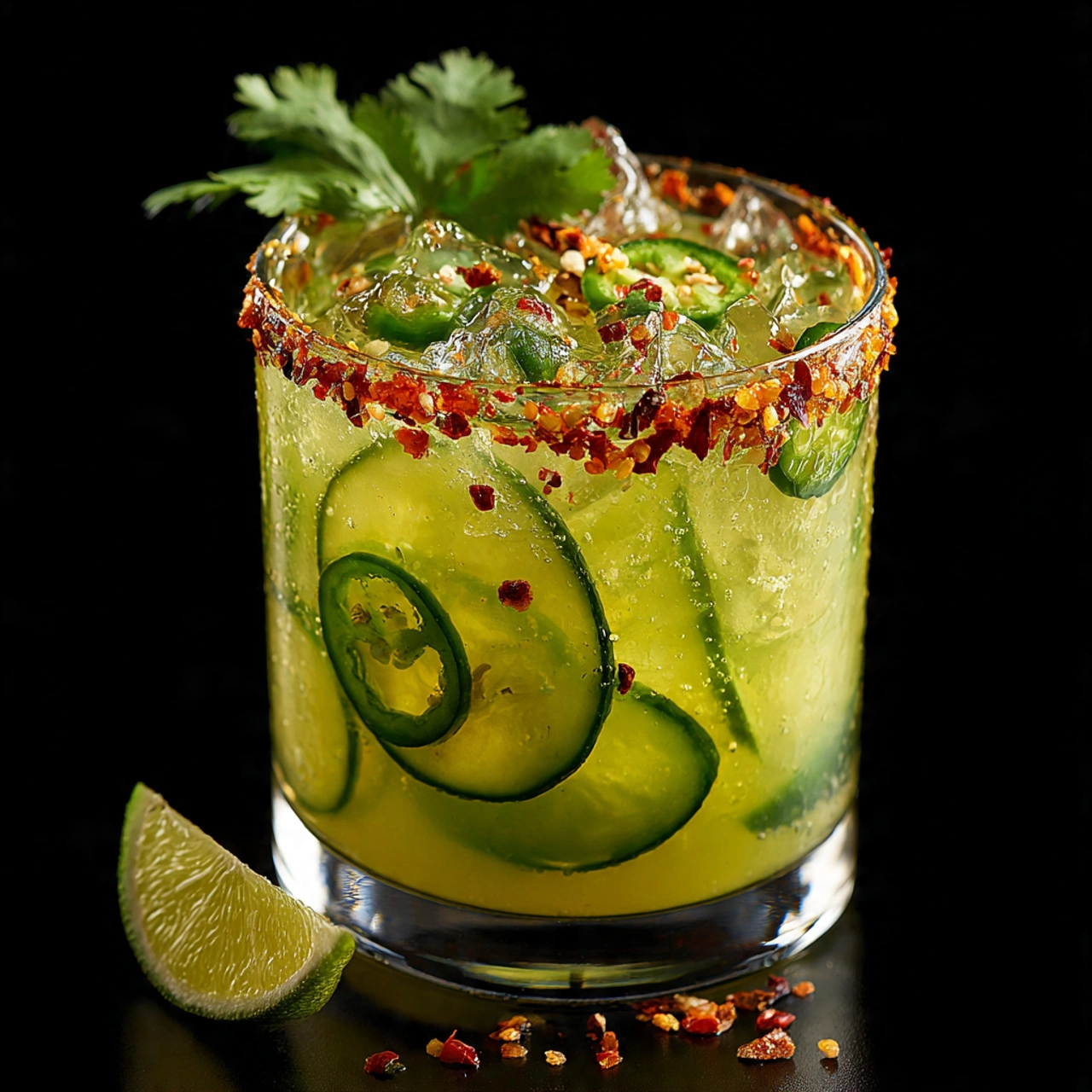 The Ultimate Spicy Cucumber Margarita You Need Now