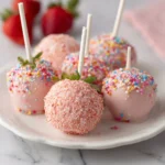 Strawberry Cake Pops