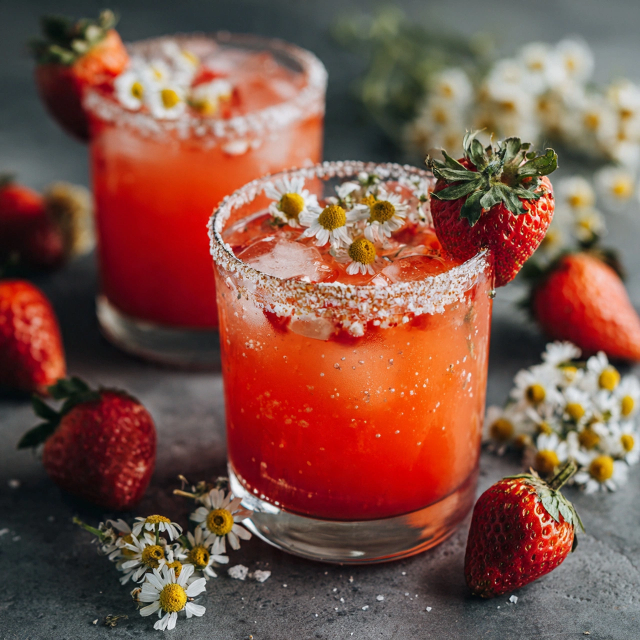Strawberry Chamomile Paloma