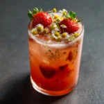 Strawberry Chamomile Paloma