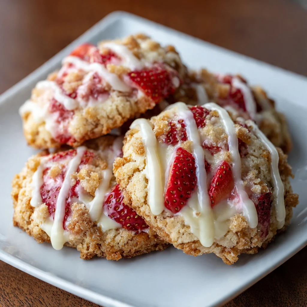 Strawberry Cheesecake Cookies: The Viral Cookie You Need NOW Strawberry Cheesecake Cookies