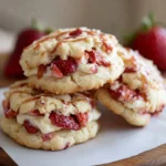 Strawberry Cheesecake Cookies