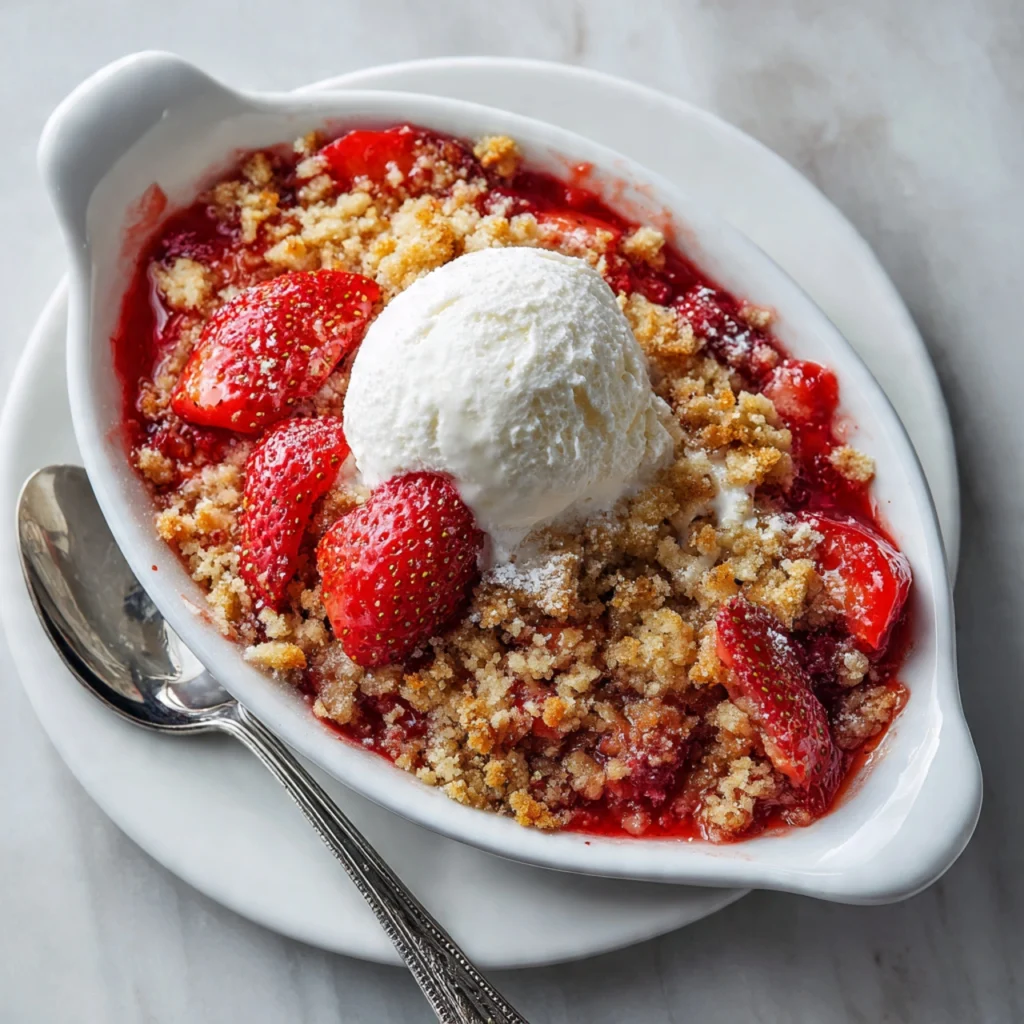 Strawberry Crisp