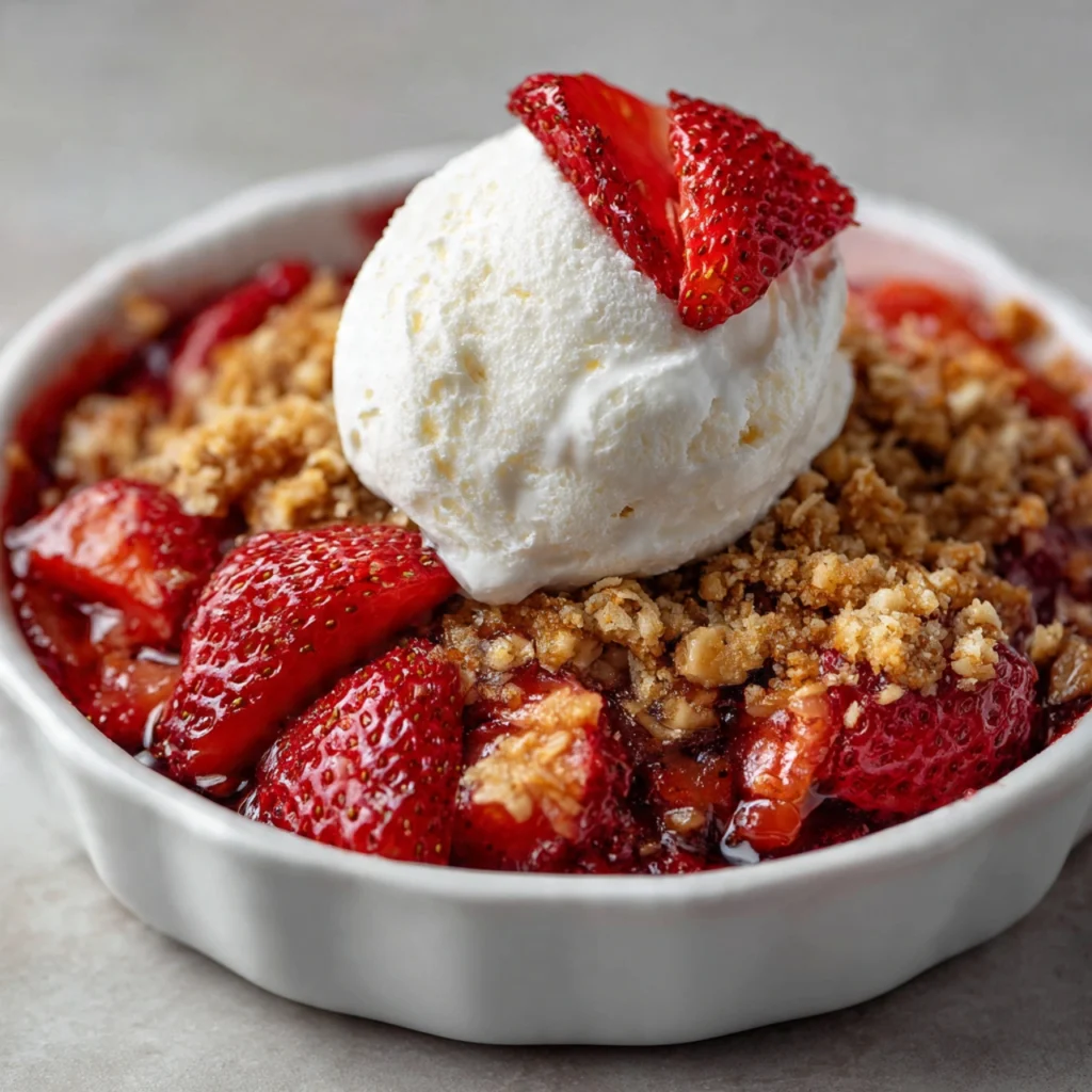 Strawberry Crisp
