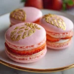 Strawberry Macarons