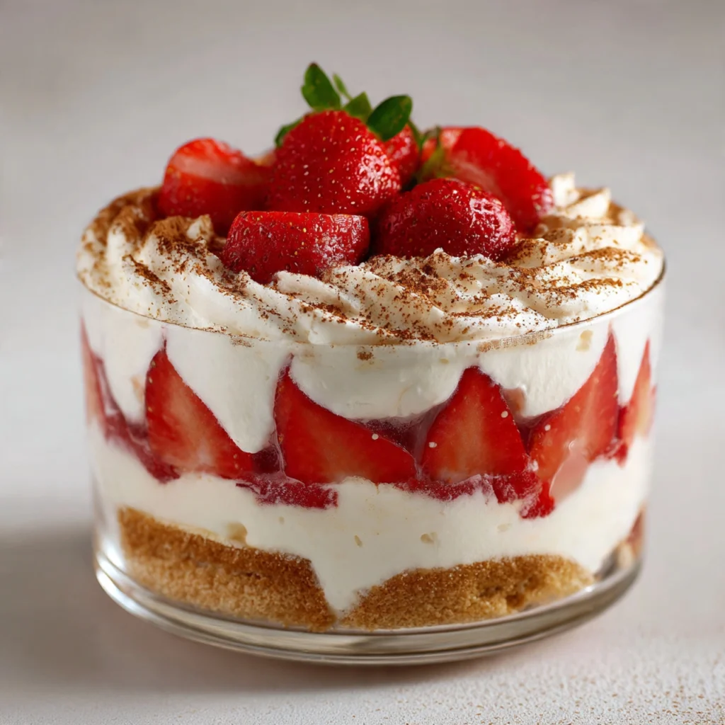 Strawberry Tiramisu