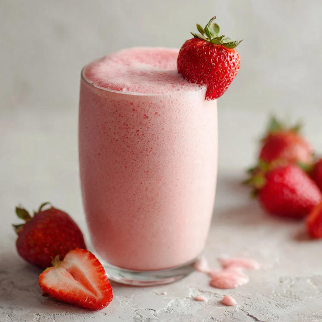 Strawberry Vanilla Smoothie