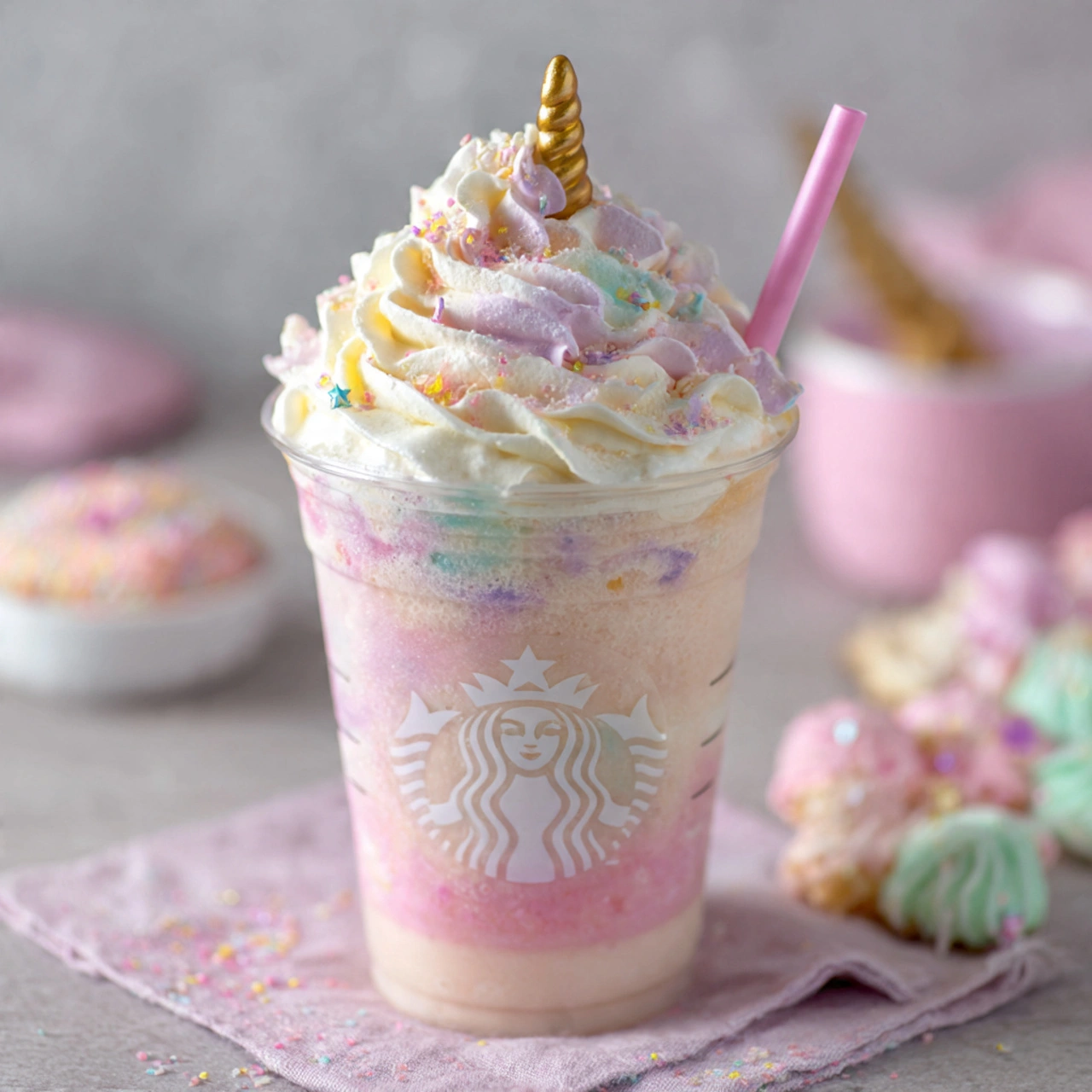 The Magical Drink You’ll Love this Unicorn Frappuccino
